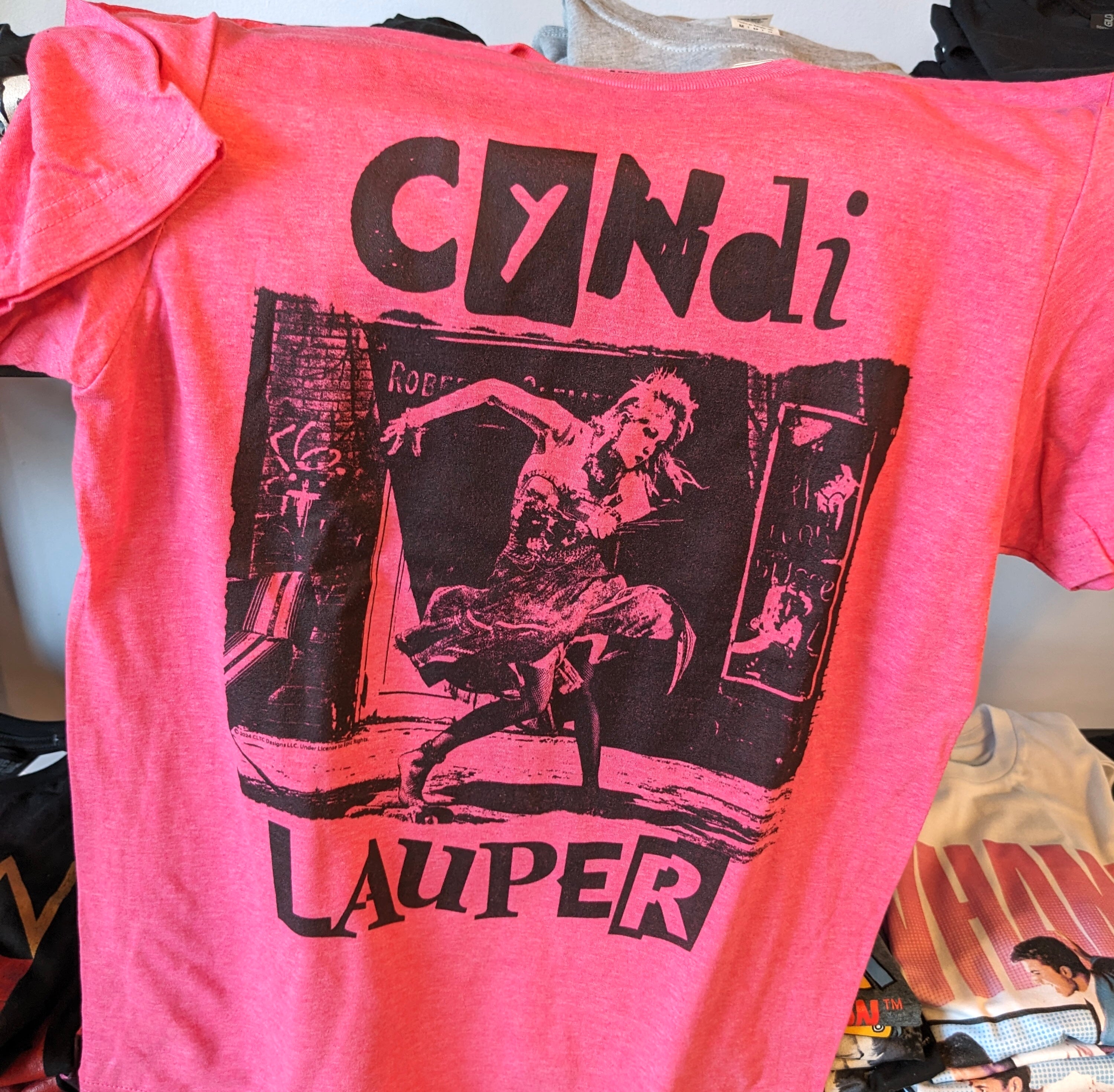 AMCL Cyndi Lauper T-Shirt | Georgie Lou's Retro Candy