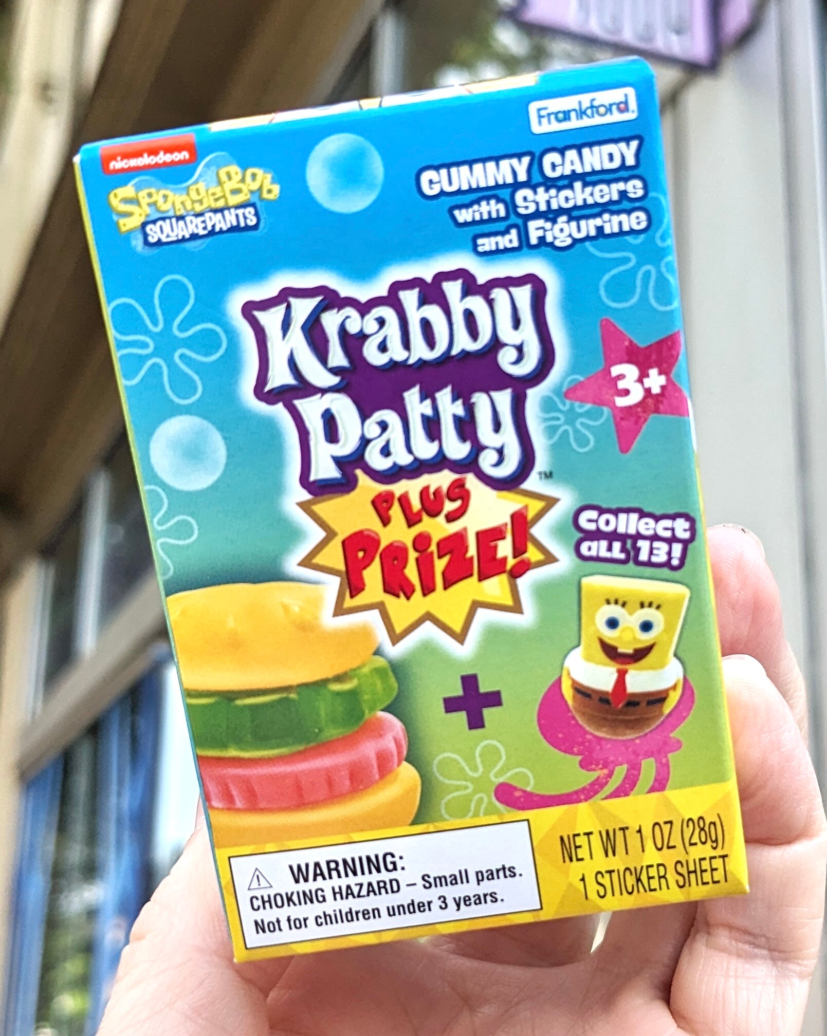Frankford SpongeBob Giant Krabby Patty plus Prize | Georgie Lou's