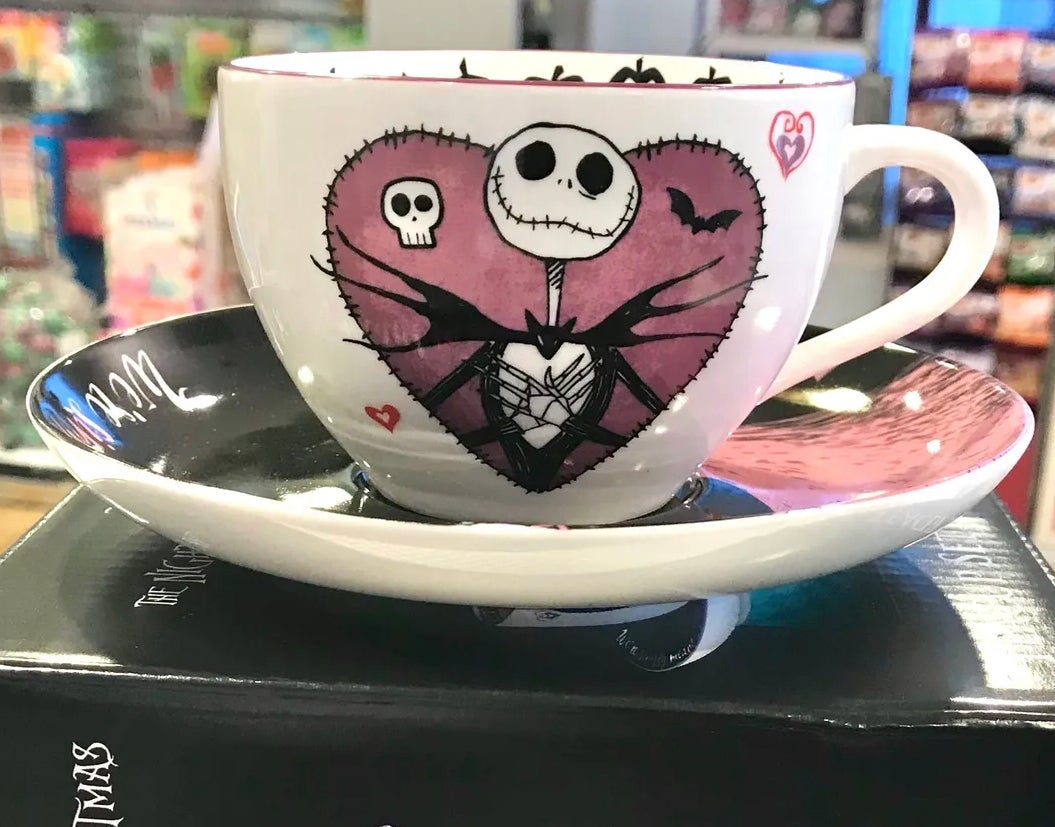 NEW! Vintage Disney The Nightmare Before Christmas Tea Cup Set w/ Stand fashion