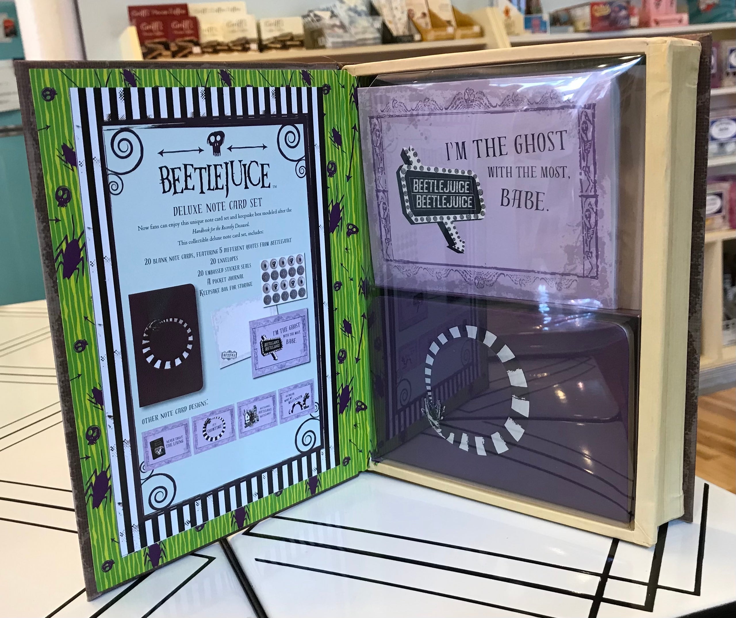 IE Beetlejuice Handbook for the Recently Deceased Stationery Set 